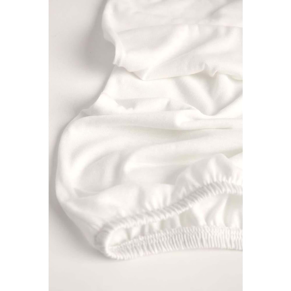 Jarse Beyaz Beli Lastikli Etek Astarı 38 Beden