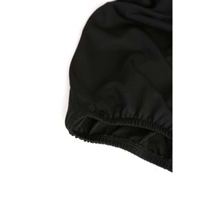 Jarse Siyah Beli Lastikli Etek Astarı 40 Beden