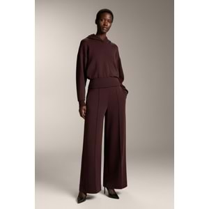 Modal Çimalı Kahverengi Kadın S Beden Pantolon