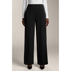 Modal Çimalı Siyah Kadın L Beden Pantolon