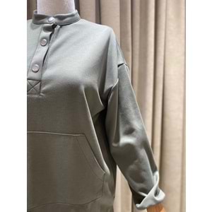 Çağla Yeşili Modal Kadın Pantolonlu Takım - 36 Beden