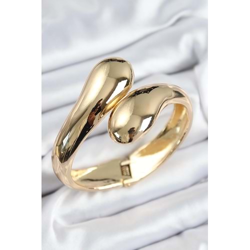 Pirinç Sarmal Model Gold Renk Kadın Kelepçe