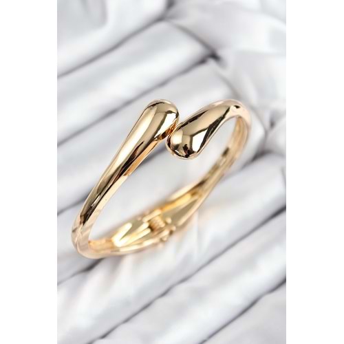 Pirinç Sarmal Model Gold Renk Kadın Kelepçe