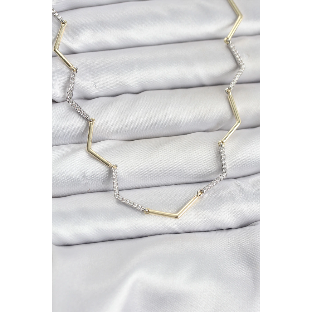 VIP Seri Zikzak Model Kadın Kolye