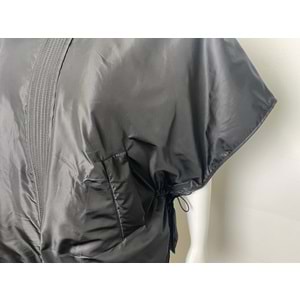 Trend Siyah Panço Standart Kadın Yelek